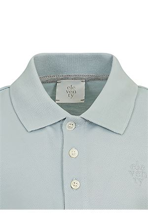 polo in tessuto azzurro ELEVENTY KIDS | EY8P71Z3736607GR